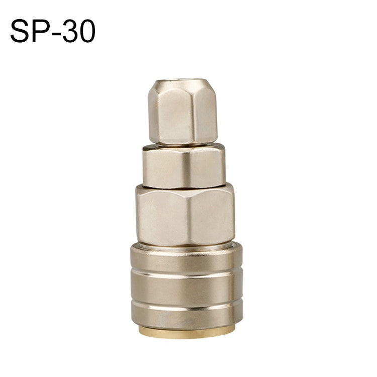 10pcs C-type Self-lock Pneumatic Quick Fitting Connector, Series 1