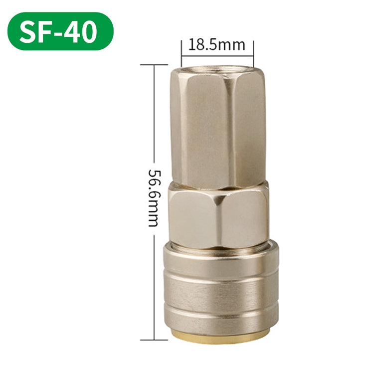 10pcs C-type Self-lock Pneumatic Quick Fitting Connector, Series 2