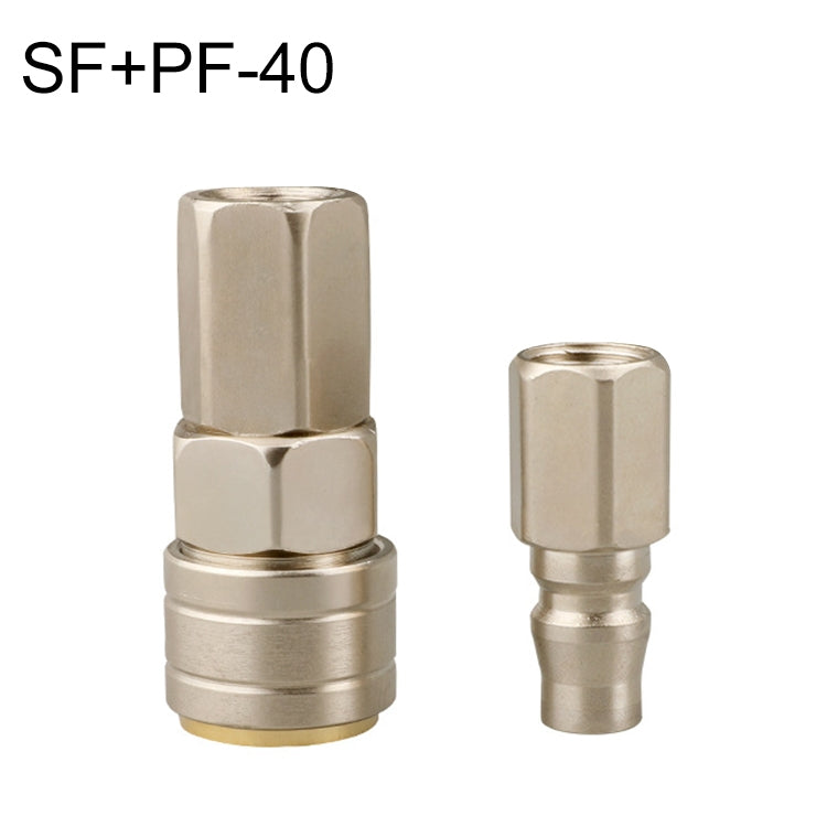 10pcs C-type Self-lock Pneumatic Quick Fitting Connector, Series 1