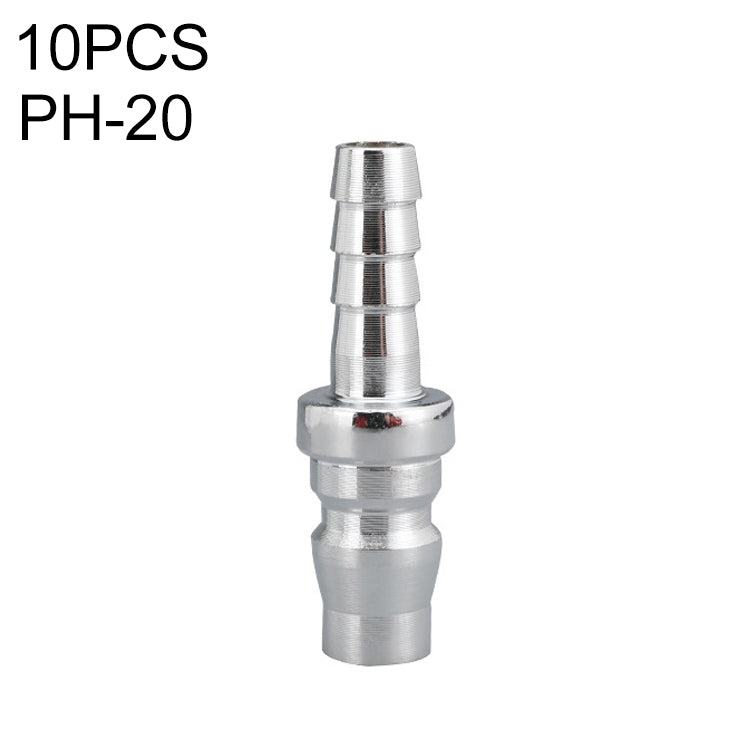 10pcs C-type Self-lock Air Tube Pneumatic Quick Fitting Connector, Series 1