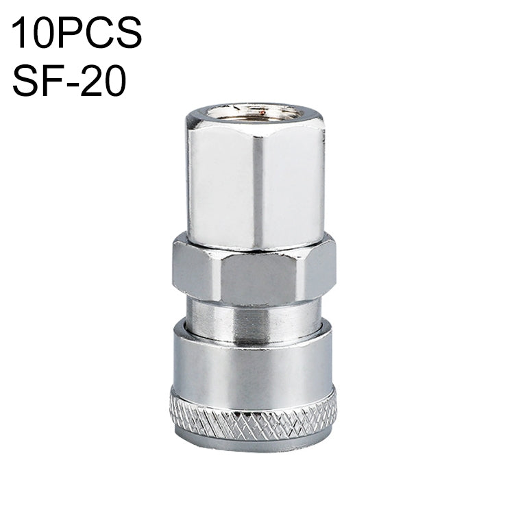 10pcs C-type Self-lock Air Tube Pneumatic Quick Fitting Connector, Series 1