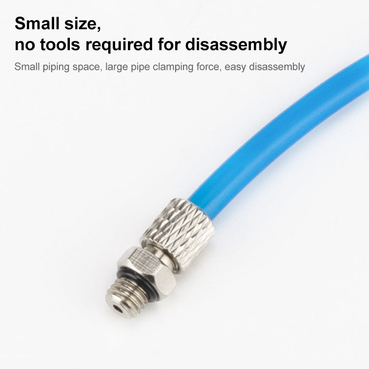 LAIZE 10pcs Micro Trachea Quick Connector