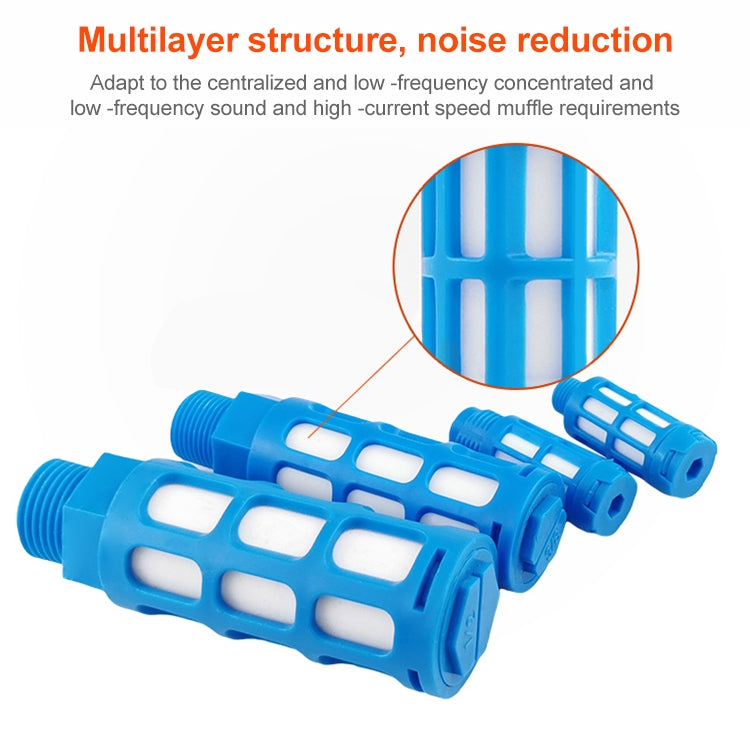LAIZE Plastic Pneumatic Muffler