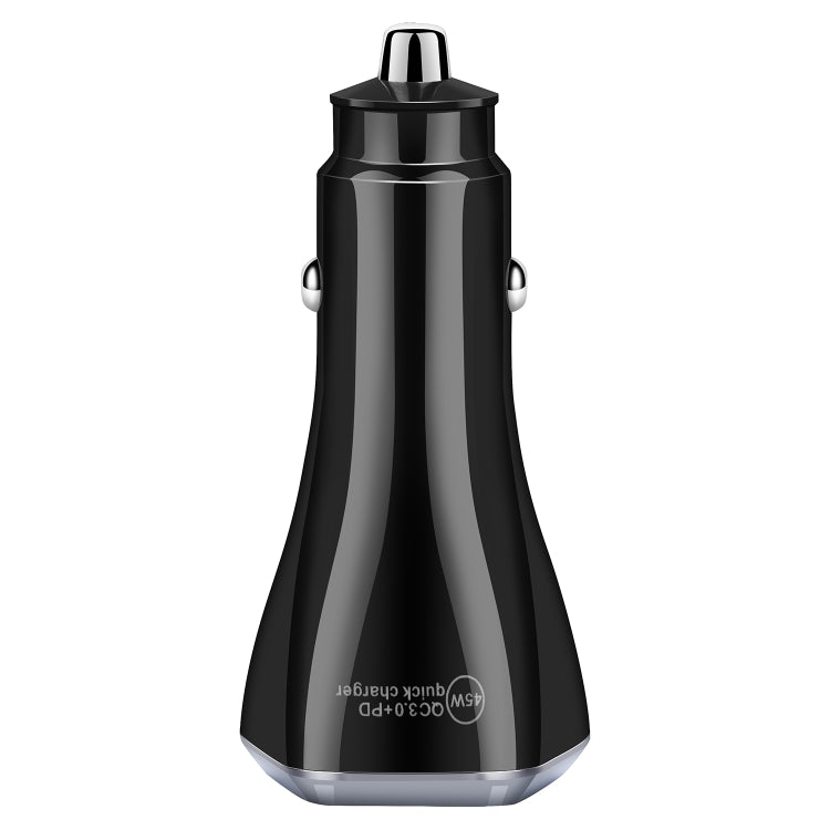 ACC-319PD 45W USB+Dual Type-C Fast Charge Car Charger, ACC-319PD
