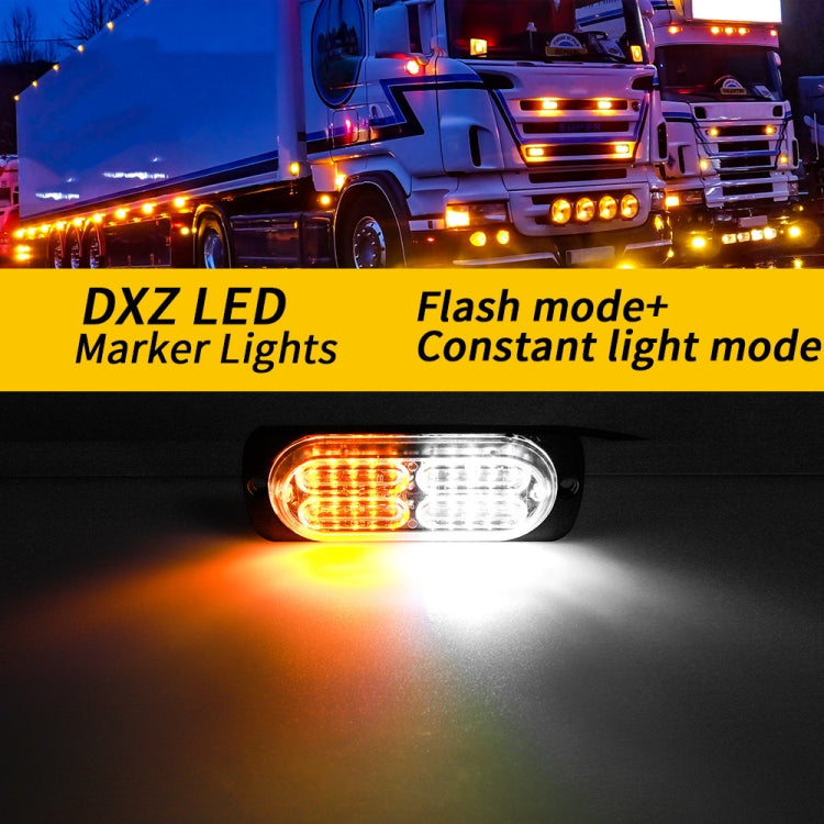 2pcs DC12-24V 3.2W Car 20LED Ultra-thin Strobe Light