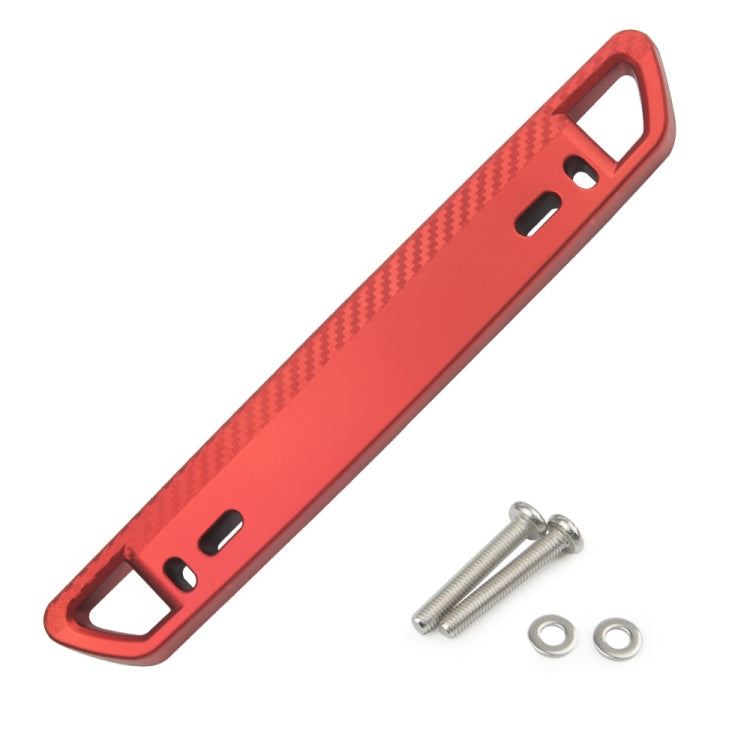 Car Modification Carbon Fiber Pattern License Plate Frame Holder