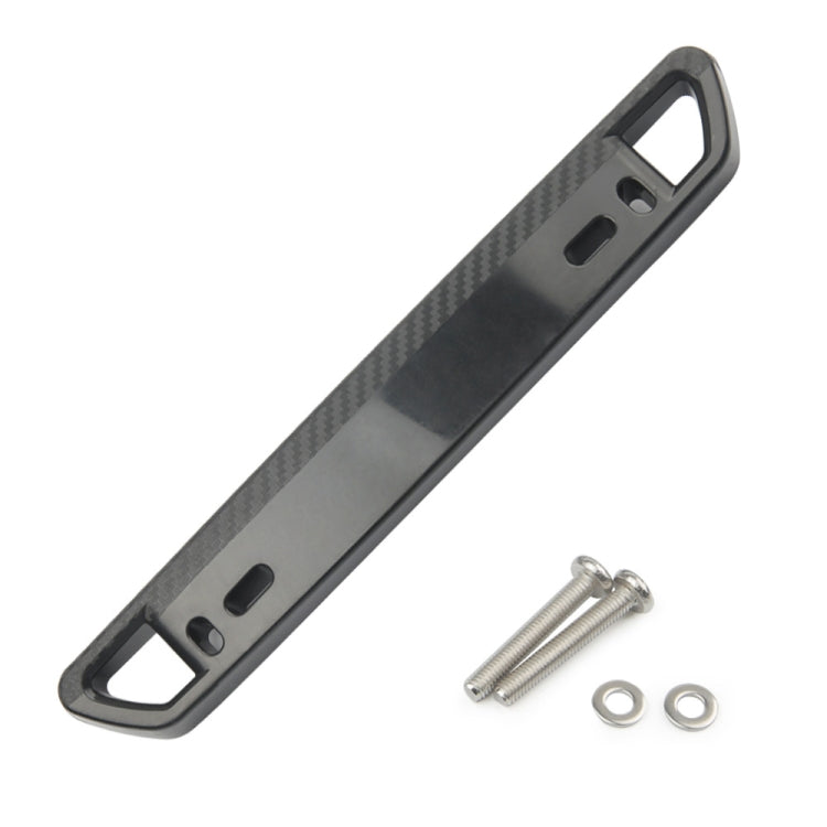 Car Modification Carbon Fiber Pattern License Plate Frame Holder