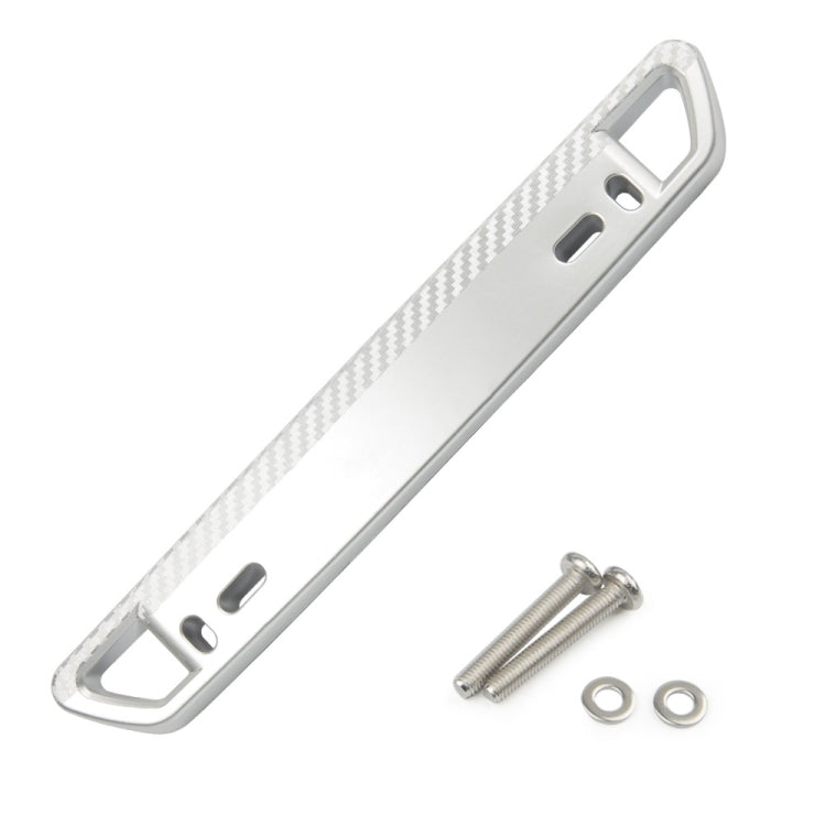 Car Modification Carbon Fiber Pattern License Plate Frame Holder