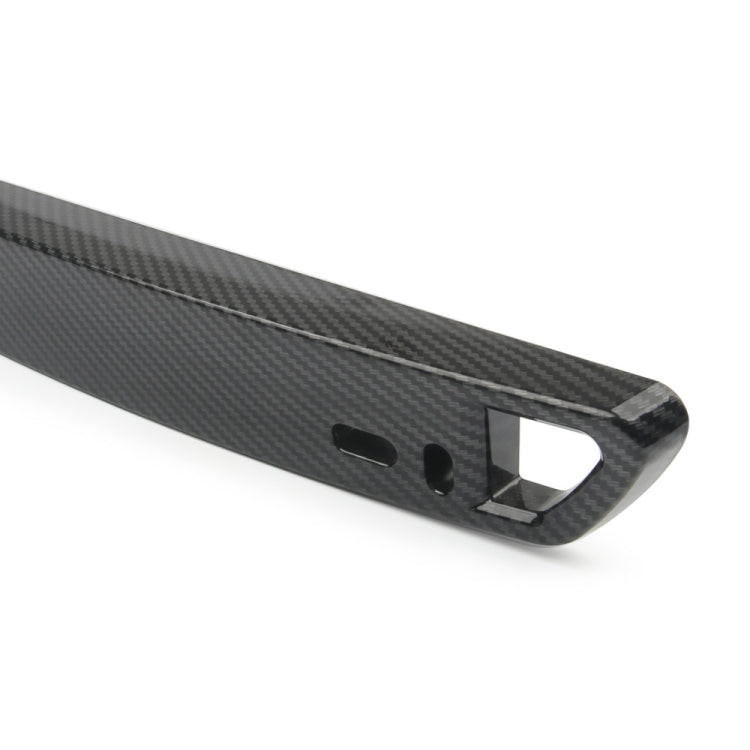 Car Modification Carbon Fiber Pattern License Plate Frame Holder