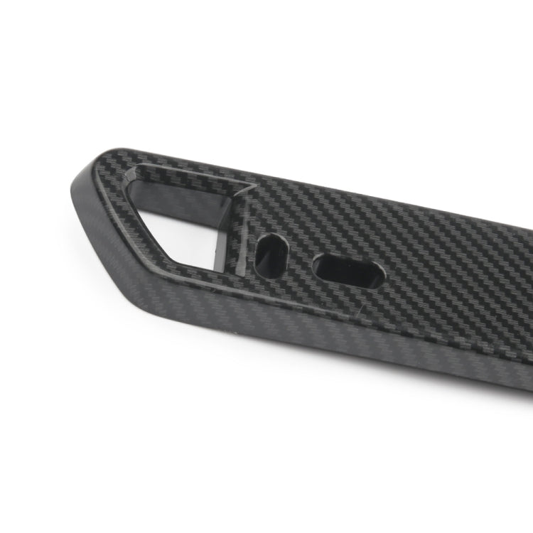 Car Modification Carbon Fiber Pattern License Plate Frame Holder