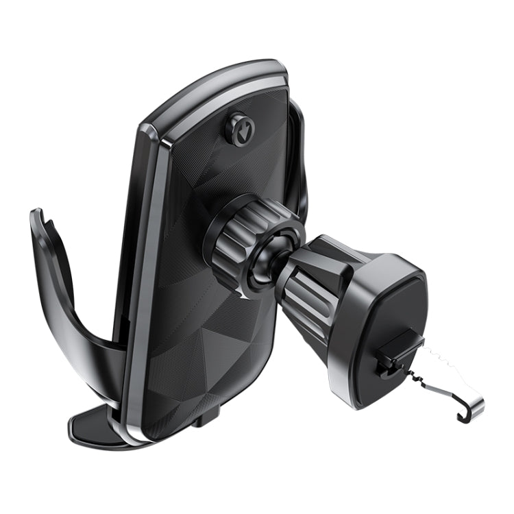 V5 15W Smart Induction Wireless Charger Car Phone Holder