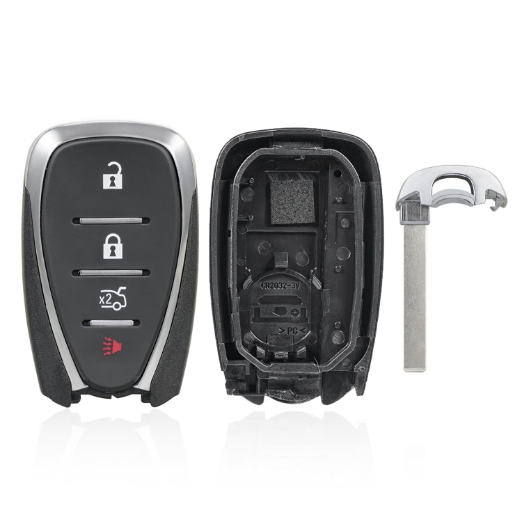 Replacement Key Shell for Chevrolet / Opel 3+1 Button with Horn - Freshen Up Your Remote Control!