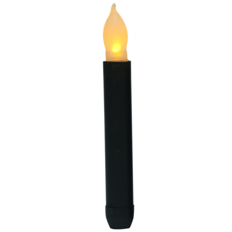 LED Electronic Candle Lights Flameless Long Rod Christmas Candle, Spec:Flashing Yellow Light