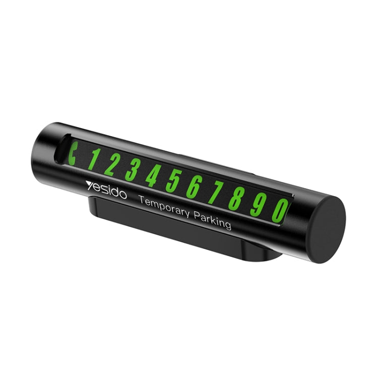Yesido C68 Magnetic Luminous Parking Card for Car - Discreet Slide-Out Number Plate