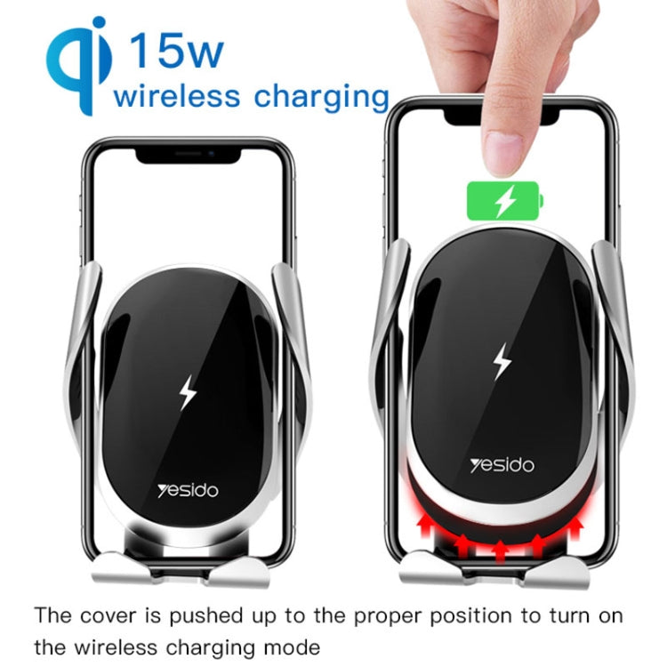 SmartAuto 15W Qi Wireless Car Charger & Phone Holder with Automatic Clamping