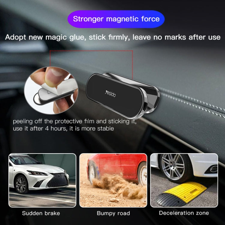 Yesido C82 360° Magnetic Phone Holder for Cars - Secure & Adjustable Design