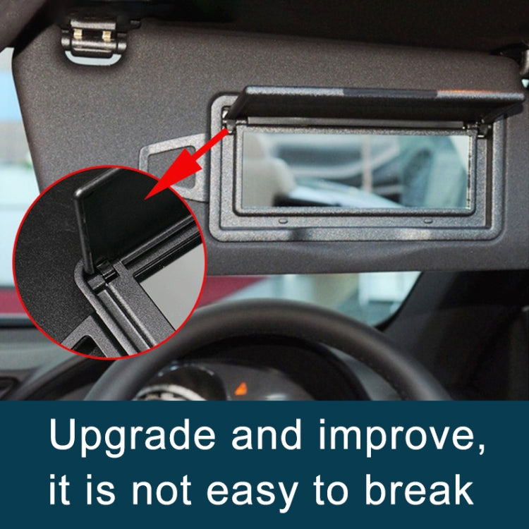 Stylish Sun Visor Makeup Mirror for Mercedes-Benz W212/W218 Left-Hand Drive Cars