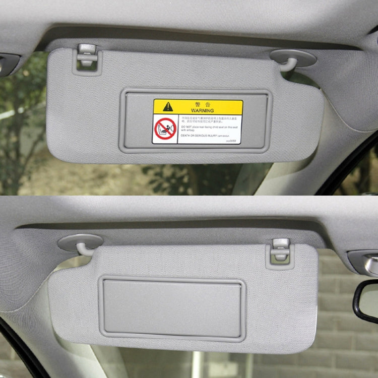 Peugeot 308 2010-2022 Left-Hand Drive Sun Visor Makeup Mirror Cover - Durable ABS Finish, Easy Fit!