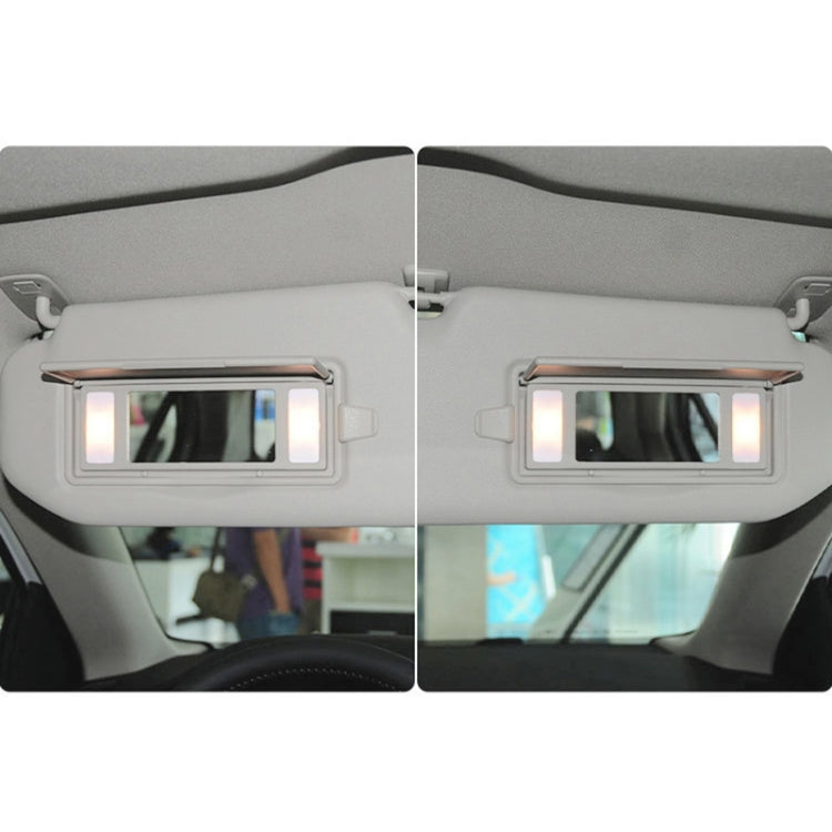 Peugeot 308 2010-2022 Left-Hand Drive Sun Visor Makeup Mirror Cover - Durable ABS Finish, Easy Fit!