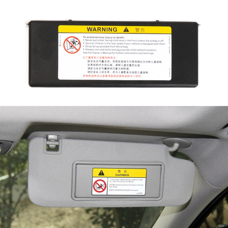 Stylish Left-Hand Drive Sun Visor Makeup Mirror for Buick & Chevrolet - OE 23196443