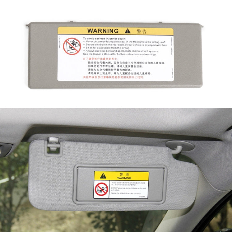 Stylish Left-Hand Drive Sun Visor Makeup Mirror for Buick & Chevrolet - OE 23196443