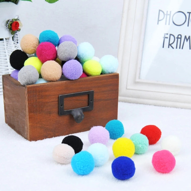 Colorful Plush Ball Pet Chew Ball Cat Interactive Toy