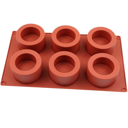 6 Cups Muffin Cake Cup Mold Baking Mold