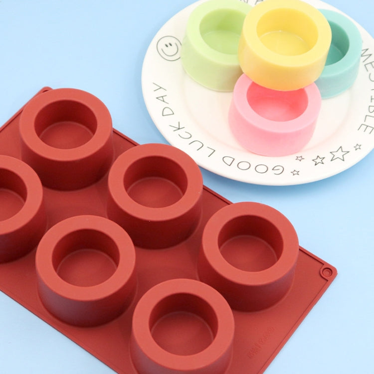 6 Cups Muffin Cake Cup Mold Baking Mold