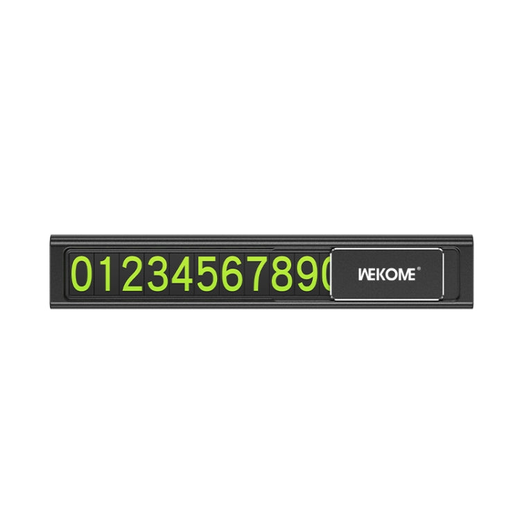 WK WT-SPO8 Metal Invisible Parking Phone Number Card, WT-SPO8