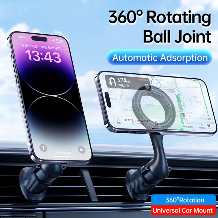 ROCK RPH1000 Car Air Vent Rotating Magnetic Ring Phone Mount