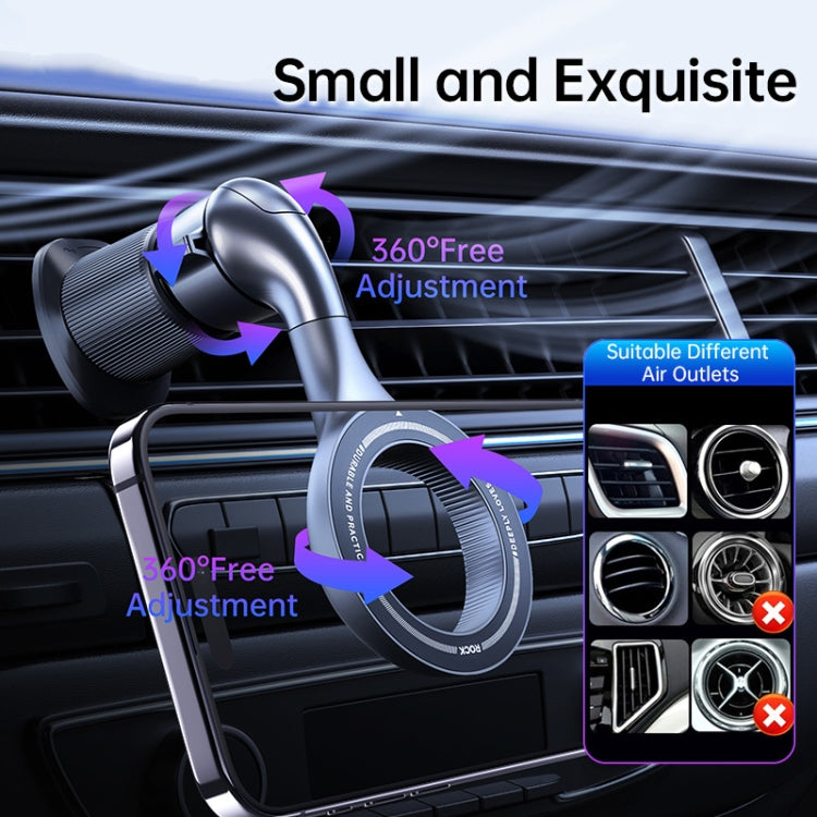 ROCK RPH1000 Car Air Vent Rotating Magnetic Ring Phone Mount