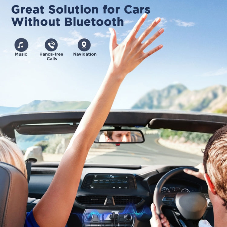 JOYROOM JR-CB7 Car-B Series Car Bluetooth 5.3 Wireless Receiver AUX Adapter Support TF Card, JR-CB7