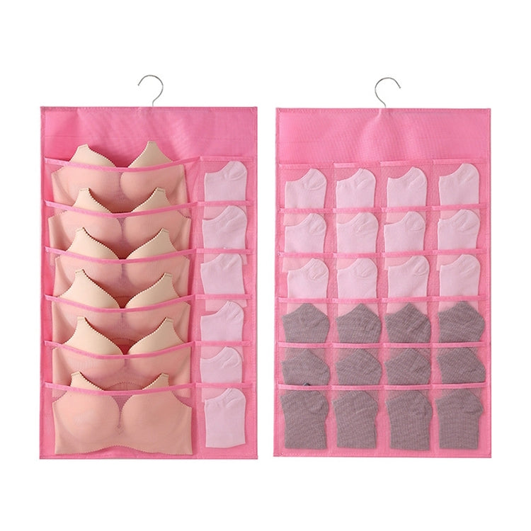 Underwear Storage Bag Non-woven Double-sided Hanging Storage Bag
