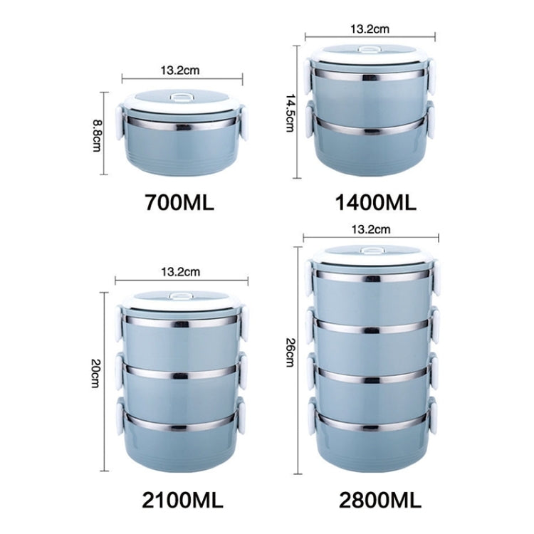 Stainless Steel Insulation Container Lunch Box Food Bento Box