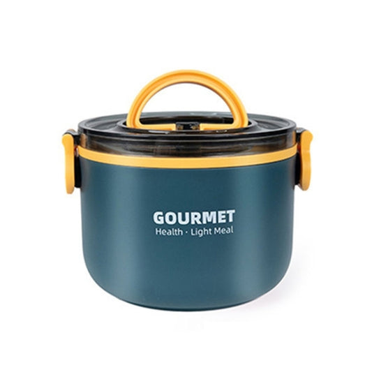 304 Stainless Steel Insulated Bowl Student Plastic Shell Lunch Box