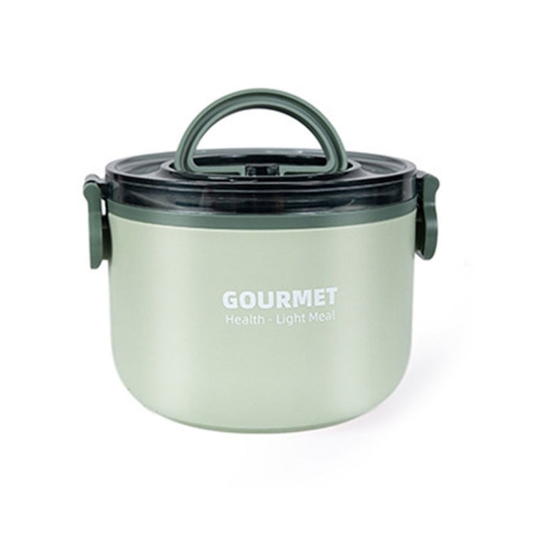 304 Stainless Steel Insulated Bowl Student Plastic Shell Lunch Box