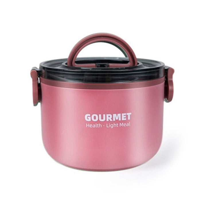 304 Stainless Steel Insulated Bowl Student Plastic Shell Lunch Box