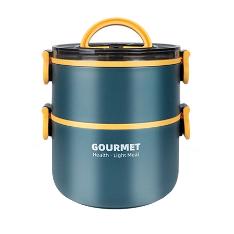 304 Stainless Steel Insulated Bowl Student Plastic Shell Lunch Box