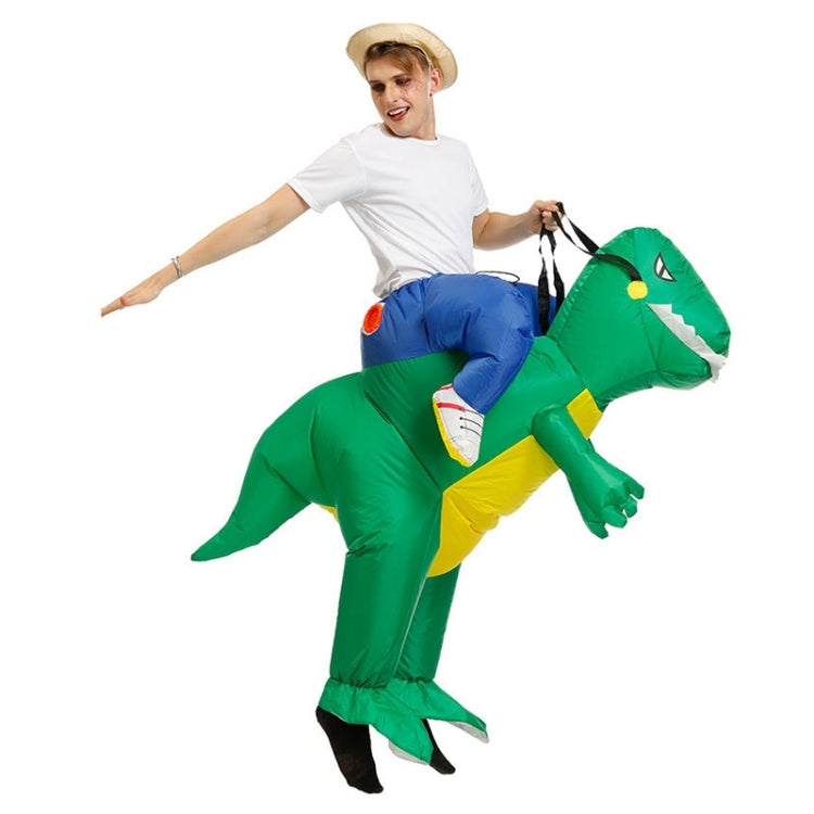 Halloween Dinosaur Inflatable Clothes Polyester 3D Cartoon Doll Clothing, L(160-190cm)