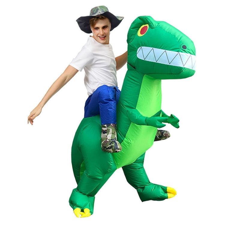 Halloween Dinosaur Inflatable Clothes Polyester 3D Cartoon Doll Clothing, L(160-190cm)