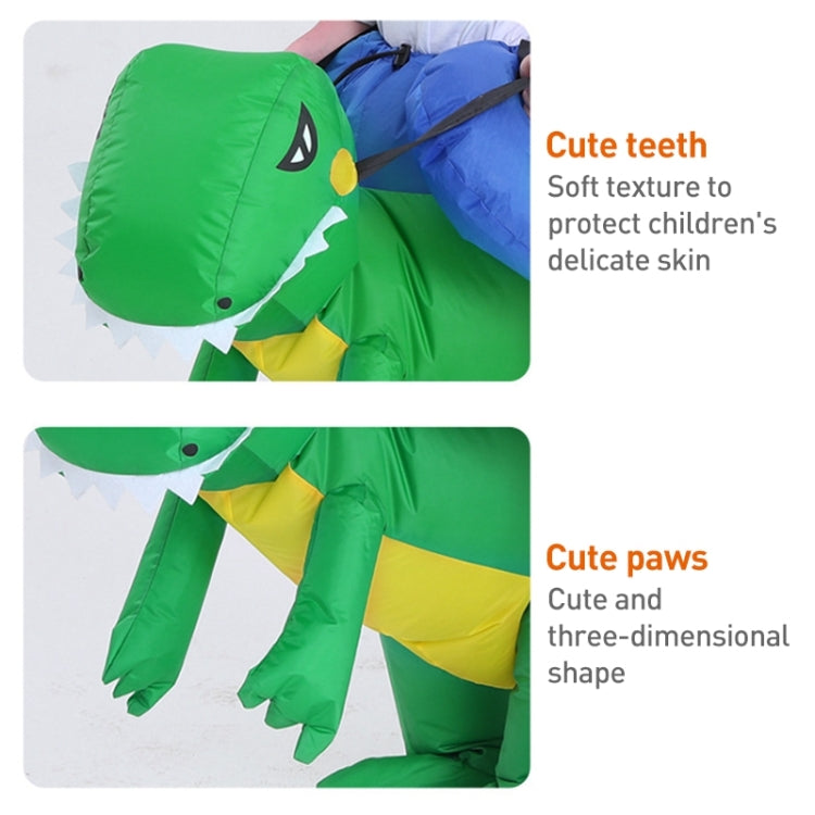 Halloween Dinosaur Inflatable Clothes Polyester 3D Cartoon Doll Clothing, L(160-190cm)