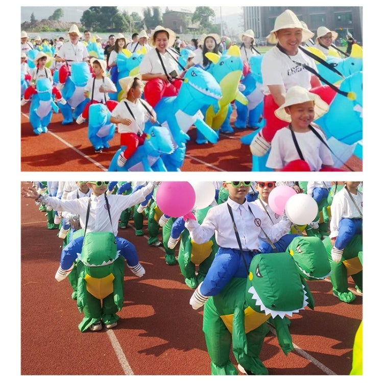 Halloween Dinosaur Inflatable Clothes Polyester 3D Cartoon Doll Clothing, L(160-190cm)