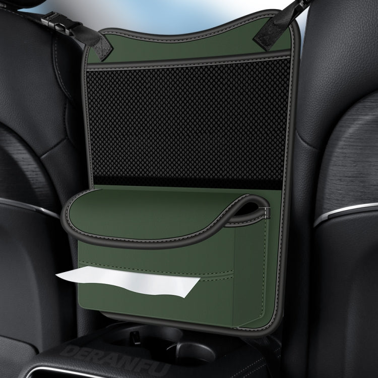 3054 Napa Texture Leather Car Center Console Storage Bag
