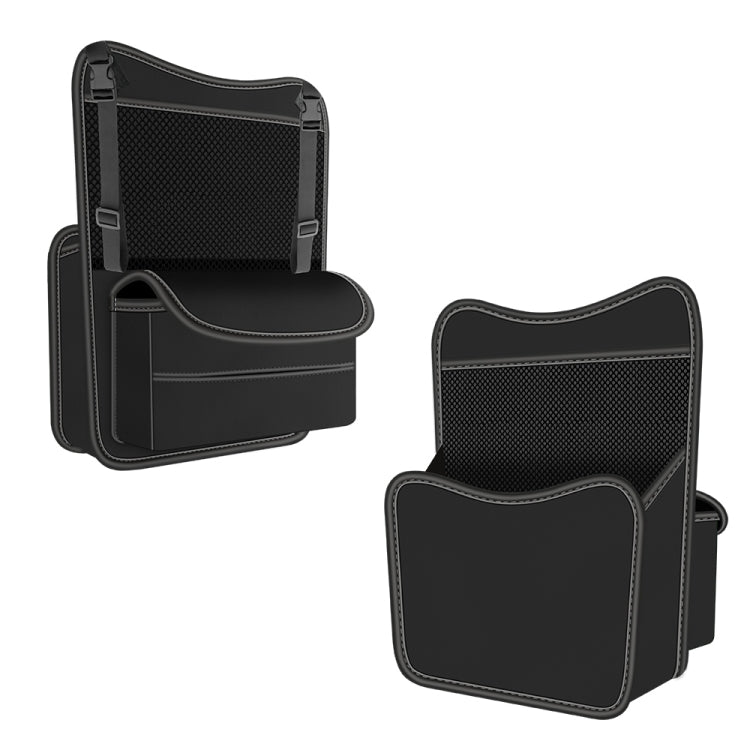 3054 Napa Texture Leather Car Center Console Storage Bag
