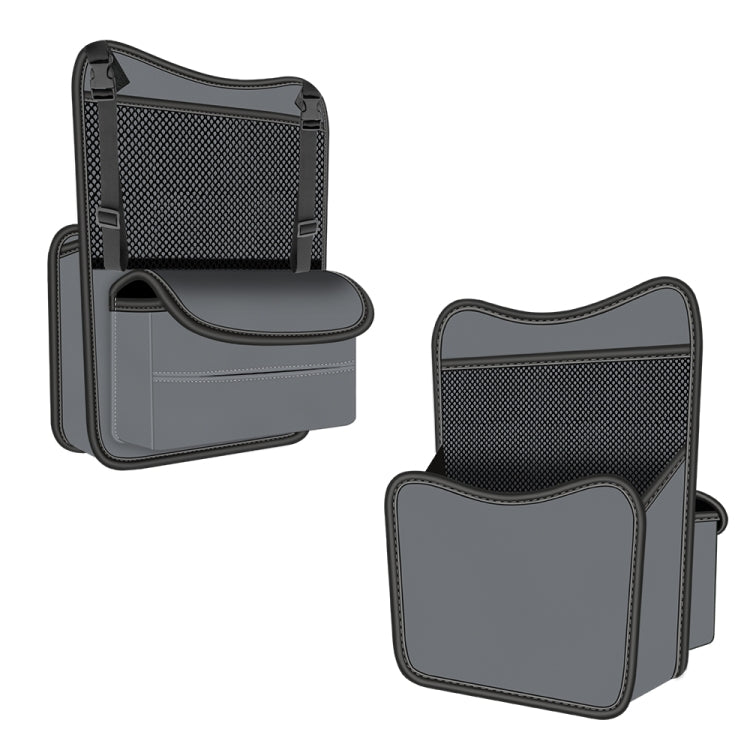 3054 Napa Texture Leather Car Center Console Storage Bag