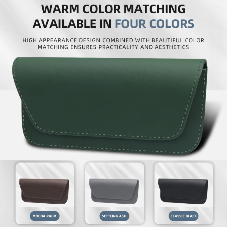 3064 Napa Texture Leather Car Glasses Storage Bag