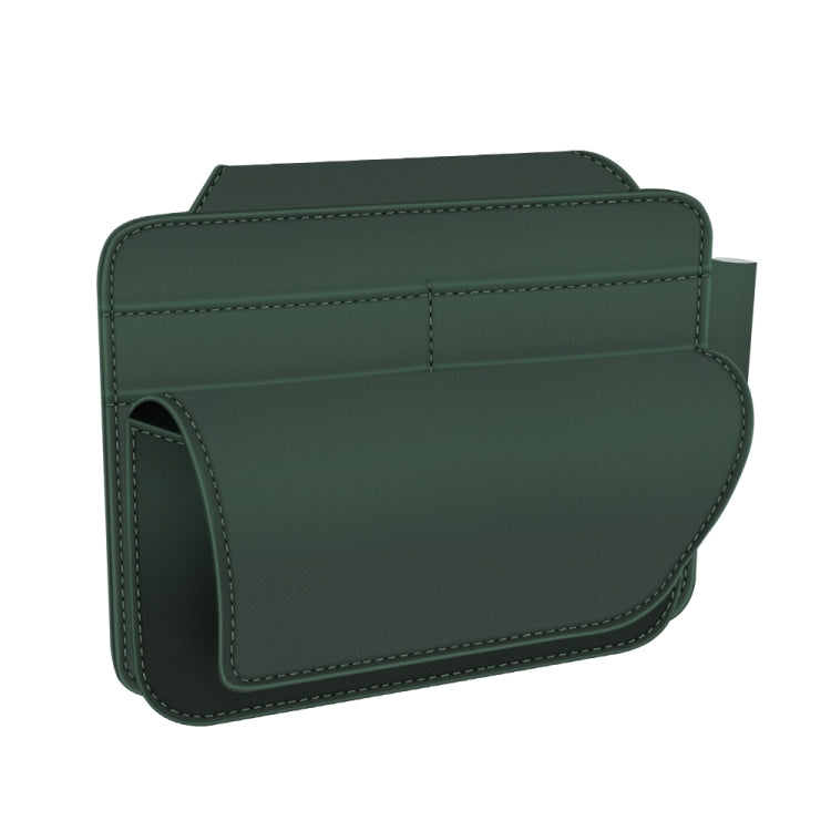 3073 Napa Texture Leather Car Removable Glasses Storage Bag