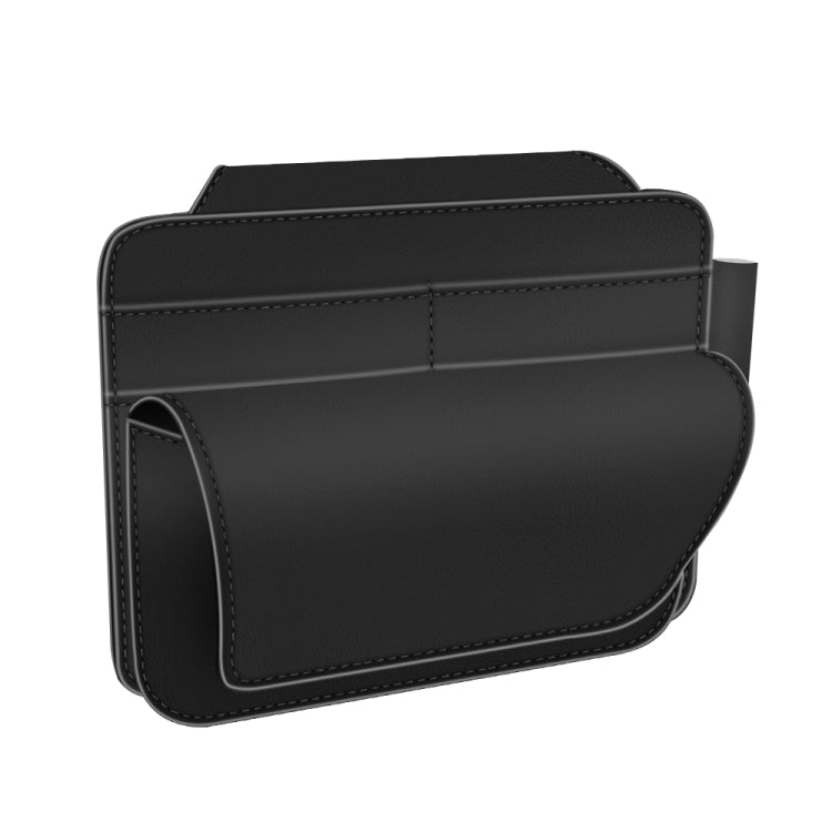 3073 Napa Texture Leather Car Removable Glasses Storage Bag