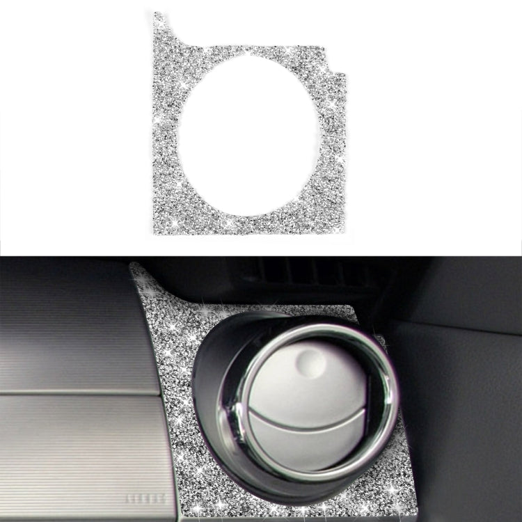 For Ford Mustang 2005-2009 Car Right Air Outlet Diamond Decorative Sticker, Left Drive