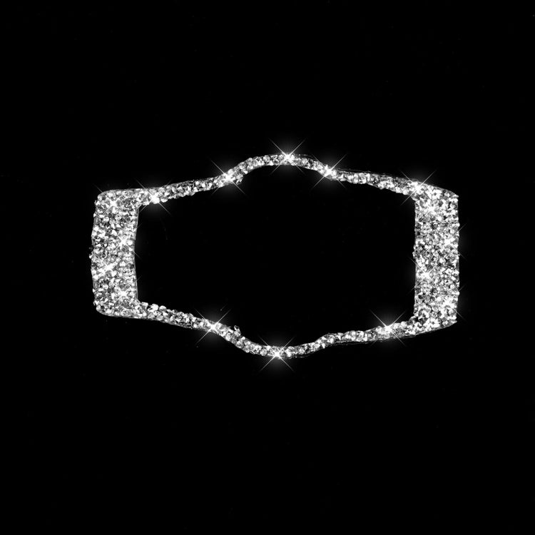 Car Headlight Switch Frame Diamond Decorative Sticker for BMW 3 Series E90 / E92 / E93 2005-2012, Modified 320i / 325i